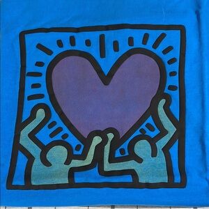 American Eagle Outfitters Blue Graphic Tee